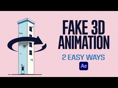 Видео: 2 простых способа имитировать 3D-анимацию в After Effects!