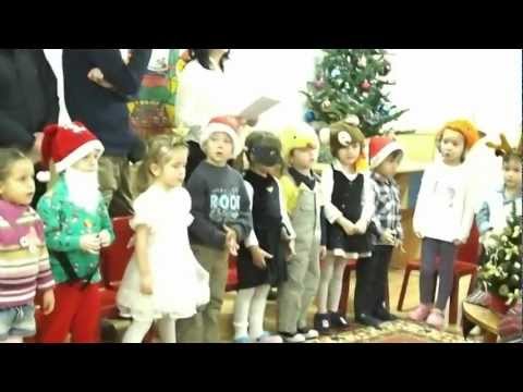 Видео: Коледно тържество в детската градина 2012 - 3