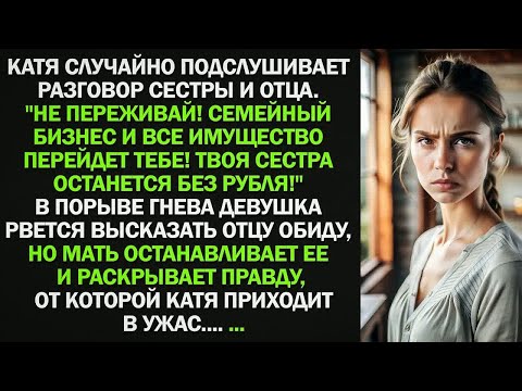Видео: Дочка, не переживай! Семейный бизнес и все имущество перейдет тебе! Твоя сестра останется без рубля!