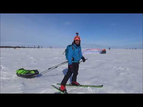 Видео: Поход на кайтах на полуостров  Канин