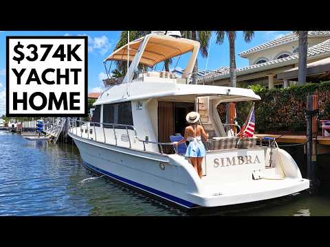 Видео: ПОЧЕМУ ТАК ПОПУЛЯРНО? 🤔 Тур на моторной яхте Norseman 480S 2006 года