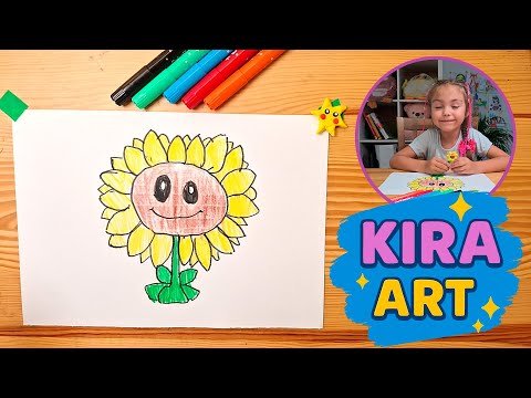 Видео: 🌻 Как нарисовать ПОДСОЛНУХ! | Растения против зомби