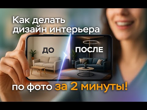 Видео: Как сделать дизайн интерьера по фото.