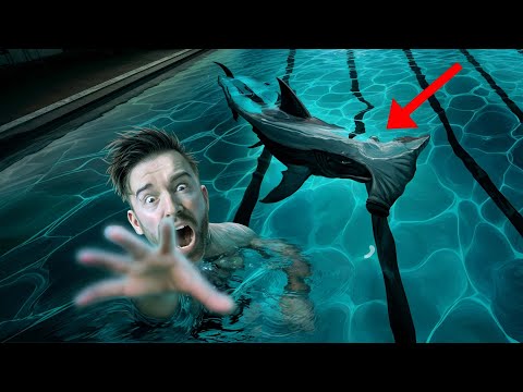 Видео: УЖАСАЮЩИЙ ХОРРОР В БАССЕЙНЕ С АКУЛОЙ в Sharks and Minnows