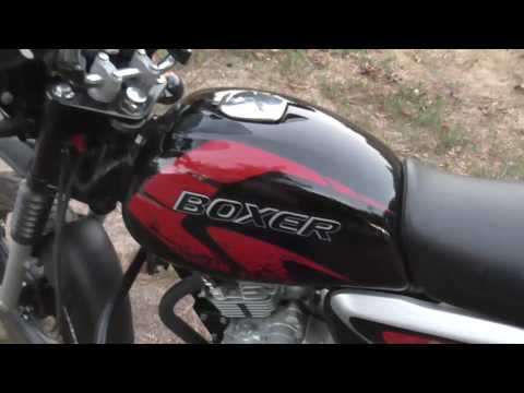 Видео: Bajaj Boxer BM150X обзор. часть 2