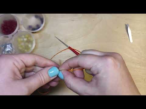 Видео: 📿БРАСЛЕТ ИЗ НИТЕЙ С КАМНЕМ💎