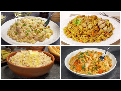 Видео: 4 БЛЮДА ИЗ КУРИЦЫ И КРУПЫ для праздничного ужина. Рецепты Всегда Вкусно!