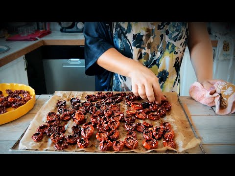 Видео: ВЯЛЕНЫЕ ТОМАТЫ В ДУХОВКЕ