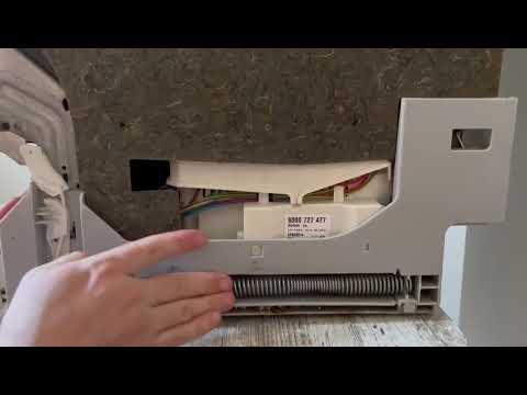 Видео: Посудомойка Bosch не держит дверь.