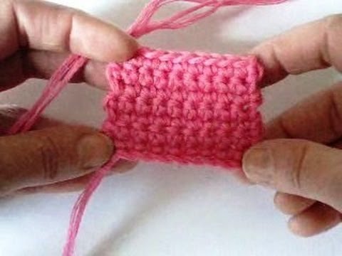 Видео: Вязание крючком - Урок 3. Столбик