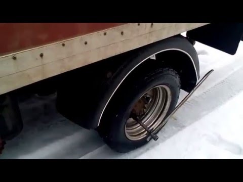 Видео: Газель .Осторожно !!! Заднее колесо.информация для начинающих Gazelle rear wheel ... especially dual