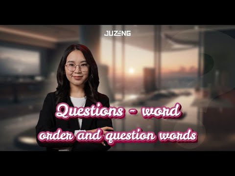 Видео: ТЕГІН ЛАГЕРЬ | QUESTION FORMATION | MISS NURAY