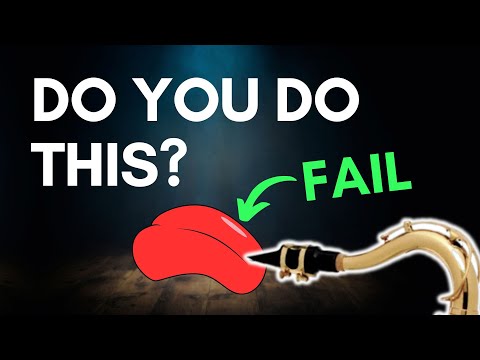 Видео: Неправильное владение языком мешает вашей игре на саксофоне? Давайте это исправим…