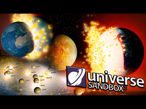 Видео: ЗЕМЛЯ ПРОТИВ ЗЕМЛИ, НОВАЯ ВЕНЕРА И БИТВА ЮПИТЕРОВ ➤ Universe Sandbox 2