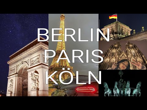 Видео: NE VLOG: Берлин🇩🇪 | Париж🇫🇷| Франкфурт 🇩🇪Др его мамы ❤️ концерт Меладзе в Кёльне