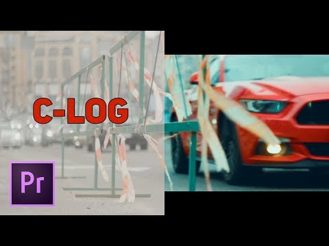 Видео: Цветокоррекция C-LOG в Premiere Pro