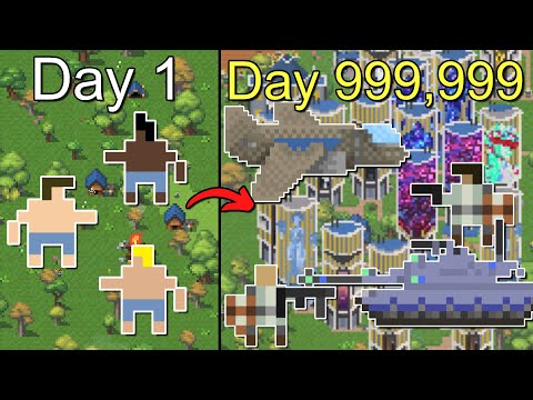 Видео: Я провел 2800 лет в WorldBox...