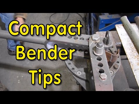 Видео: Изготовление трубных зажимов — Компактные наконечники для трубогиба