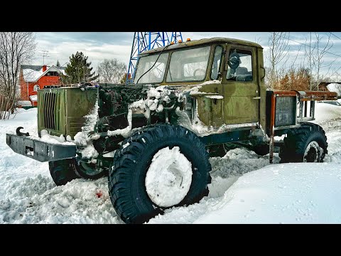 Видео: Грузовик из СССР - ПЕРВОЕ ИСПЫТАНИЕ.