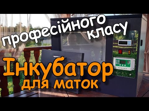 Видео: Інкубатор для маток професійного класу від Сергія Муляви/FABRO