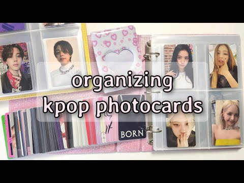 Видео: Организация биндеров Bts, Blackpink  и Stray kids ^_^ organizing kpop photocards-2