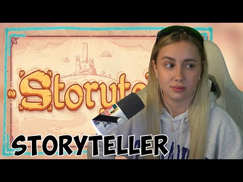 Видео: КСЮША ИГРАЕТ В STORYTELLER