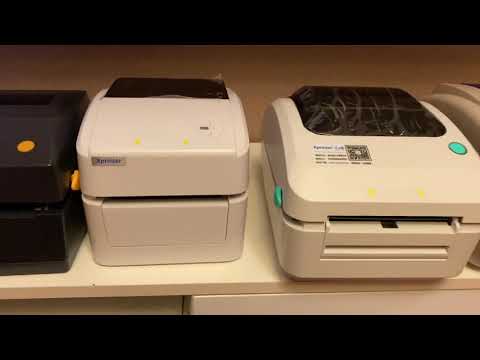 Видео: Обзор термопринтеров Xprinter 420B, 460B, 470B и 490B