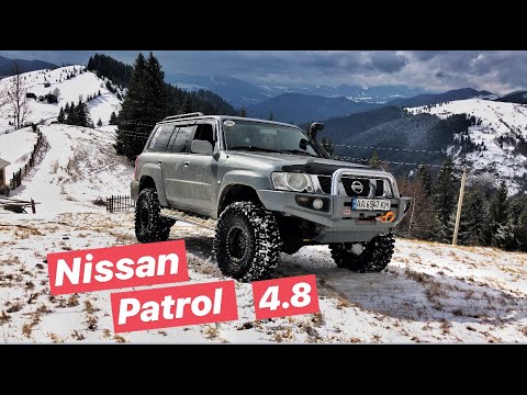 Видео: Nissan Patrol 4.8 испытываем его в горах!!!