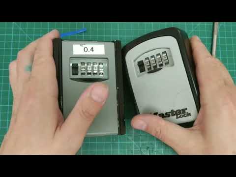 Видео: КАК ОТКРЫТЬ КОДОВЫЙ ЗАМОК БОКС ДЛЯ КЛЮЧЕЙ (Master Lock 5400D Key Box) /#инженер +380683803449