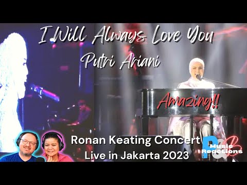 Видео: Putri Ariani | «I Will Always Love You» (кавер Уитни Хьюстон) Концерт Ронана Китинга | Реакция пар