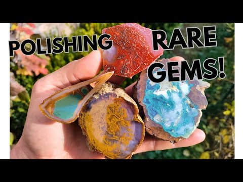 Видео: Полировка партии камней! И наука об оксиде церия
