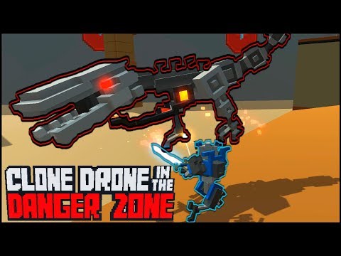 Видео: БОЙ С РАПТОРОМ - Clone Drone...