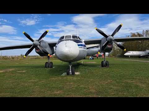 Видео: Музей гражданской авиации города Ульяновска