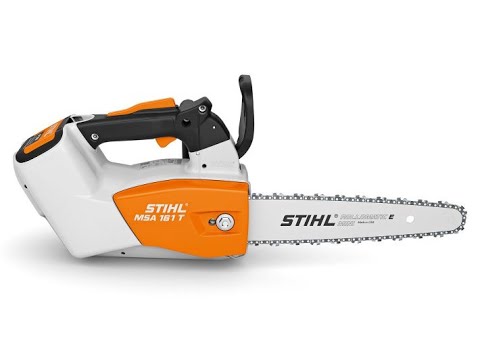 Видео: Акумуляторна пила STIHL MSA 161 T. Огляд.