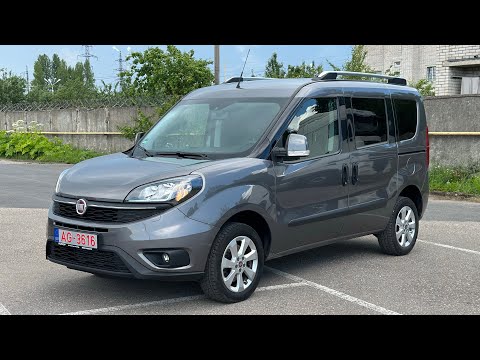 Видео: Fiat Doblo 2019г. Для малого бизнеса и семейных дел полукоммерческий Турбо-каблук. Псков.