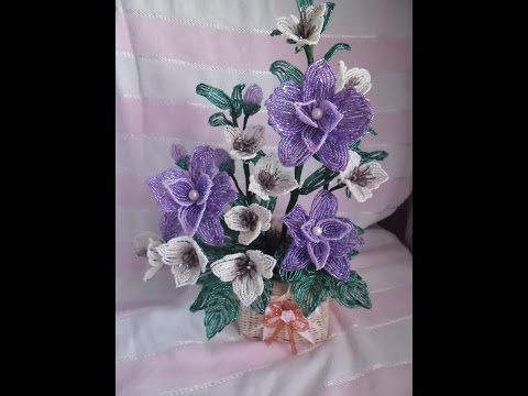 Видео: Композиция цветов "Фантазия" урок №2