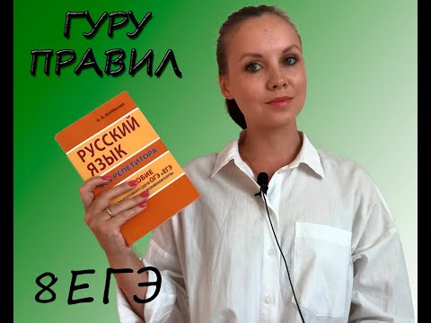 Видео: Разбор задания 8 ЕГЭ. Грамматические нормы.