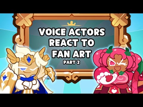 Видео: Мы заставили наших актеров озвучки реагировать на ВАШ фан-арт (часть 2)!