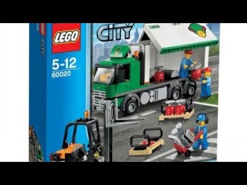 Видео: Обзор+Сборка набора Lego City 60020(1 часть)