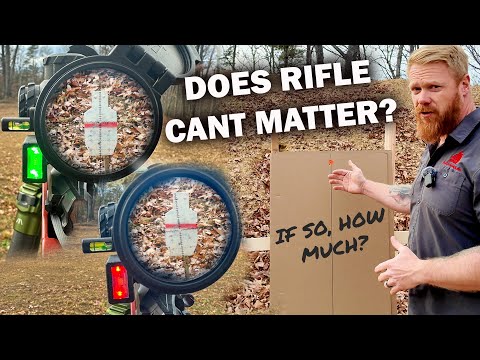 Видео: Имеет ли значение наклон винтовки? Если да, то насколько? Окончательный ответ.