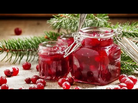 Видео: Варенье из Клюквы или Клюквенное варенье!!!