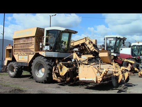Видео: Свеклоуборочные комбайны KLEINE SF 10 и самоходный погрузчик KLEINE RL 200 SF