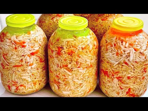 Видео: 3 ХОДОВЫХ рецепта КАПУСТЫ НА ЗИМУ которыми пользуюсь всегда и других не ищу!