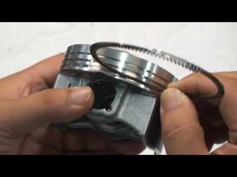 Видео: Как правильно менять поршневые кольца. Инженер компании Riken.