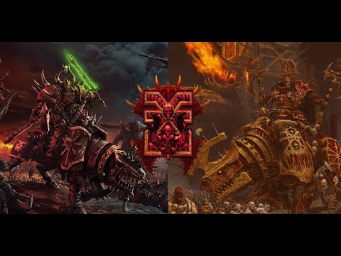 Видео: Сall of Warhammer: 1.6 Medieval 2: Total War .  Поборники Кхорна. # 2.