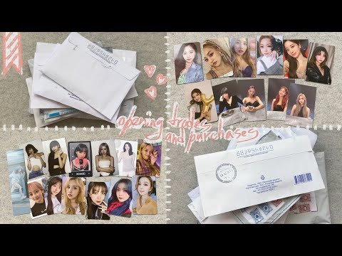Видео: открываю кпоп обмены и покупки ✿ twice ; blackpink ; dreamcatcher ; iu