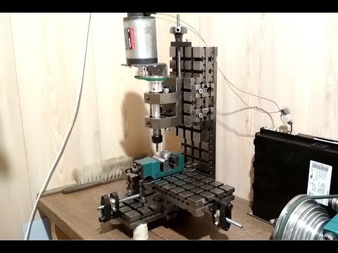 Видео: Самодельный фрезерный станок ч.3 - электропривод и первая стружка