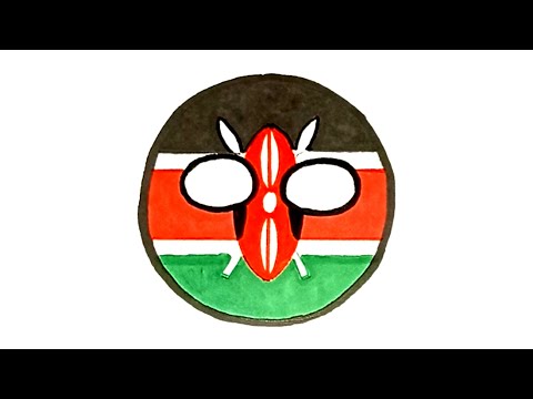 Видео: Рисование Кении Кантрибол | Как рисовать Кантрибол