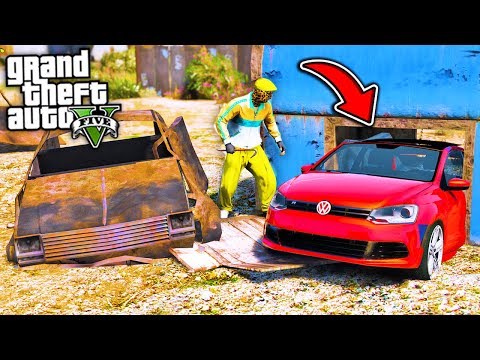 Видео: БИТВА ЛОХОВ В GTA 5 - СЕКРЕТНЫЙ ГАРАЖ! Я НАШЁЛ ФОЛЬКСВАГЕН ПОЛО В ДЫРЕ! ⚡ГАРВИН