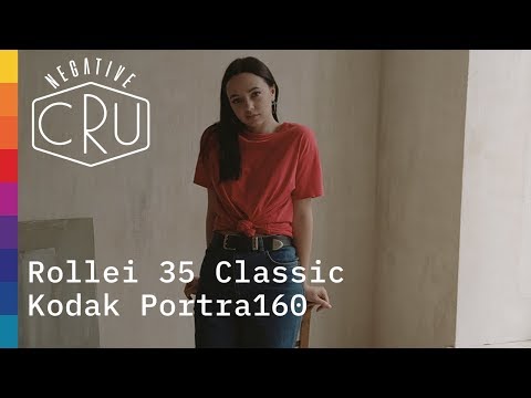 Видео: Съемка на Rollei 35 Classic. Kodak Portra 160